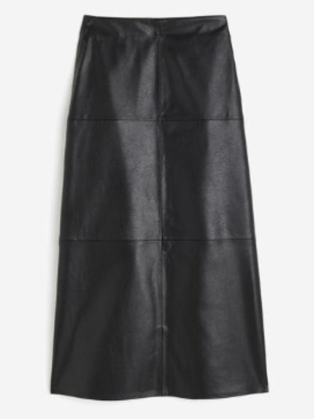 H&M COATED MIDI SKIRT IN SIZE 6